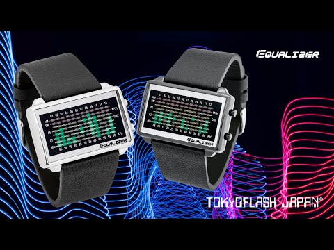 Equalizer High Frequency LCD Watch | Tokyoflash Japan