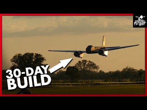 30-Day Build Challenge: 12foot WWII German Bombers | FLITE TEST - UC9zTuyWffK9ckEz1216noAw