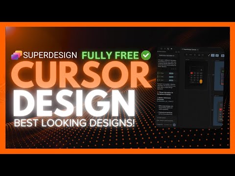 Build ACTUALLY Beautiful Apps & Websites Using Cursor AI + SuperDesign!