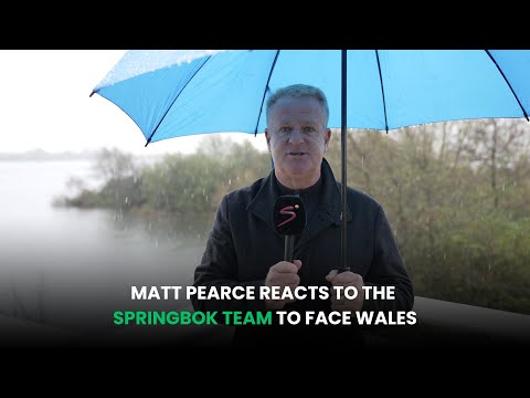 Matt Pearce Reacts To Springbok Team To Face Wales | What Goes On Tour