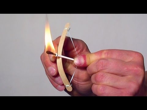 How to Make a Mini Bow and Arrow - UC0rDDvHM7u_7aWgAojSXl1Q