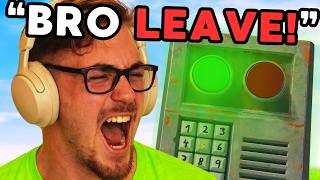 YouTube thumbnail for rackpog's video titled 'Code Raiding SERIOUS Rust Streamer Duo'