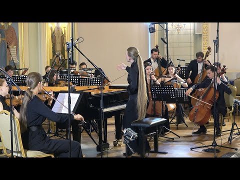 Ева ГЕВОРГЯН -Моцарт Конц №23 ч.2 Орк.Aura Nova Соборная палата 18.06.2025