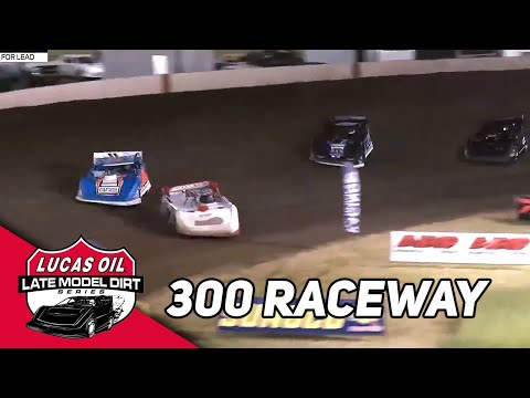 A Perfect Night For RTJ | Lucas Oil Late Model Dirt Series at 300 Raceway - dirt track racing video image