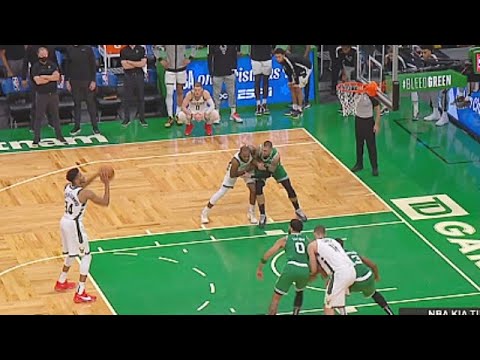 Giannis Embarrasses Himself With Choke Free Throw & Jayson Tatum Crazy Game Winner! Bucks vs Celtics