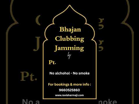 Bhajan Clubbing | Bhajan Jamming | Live Kirtan | Bhajan Sandhya #wedding 96605 25860
