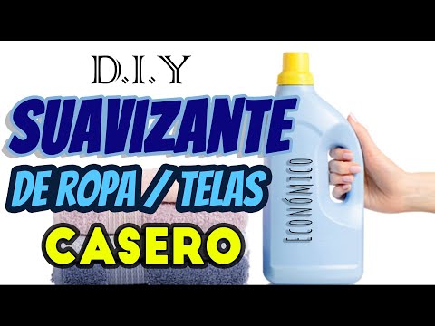 Como hacer suavitel en casa. ESENCIAL para *TODA* tu ropa! Fácil y rápido.
