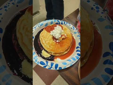 Sourdough Discard Pancake Party #shorts #pancakesrecipe
#sourdoughstarter