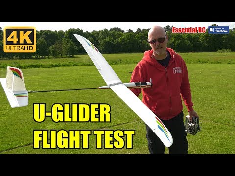 Unique U-GLIDER: ESSENTIAL RC FLIGHT TEST [*UltraHD and 4K*] - UChL7uuTTz_qcgDmeVg-dxiQ