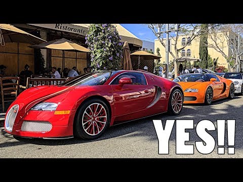 WHY 'CAR GUYS' LOVE LOS ANGELES!! *Bugatti Lunch*