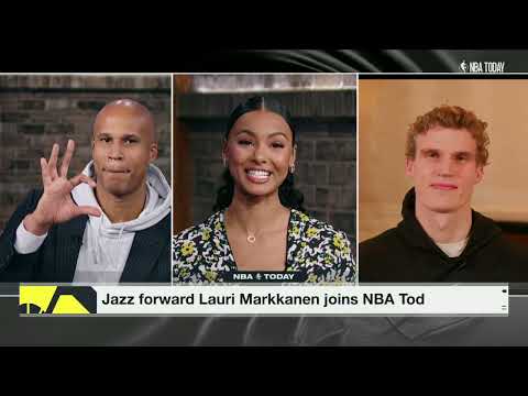 Utah Jazz forward Lauri Markkanen on his growth as a player this season | NBA Today