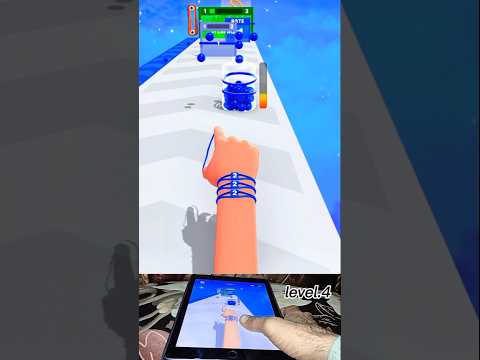 rubber Chalenge run 😁😎 satisfying android ISO gameplay level-4 #games #gameshorts #gaming