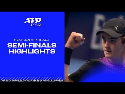 SEMI-FINAL HIGHLIGHTS | 2024 Next Gen ATP Finals