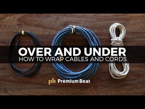 How to Wrap Cables and Cords | PremiumBeat.com