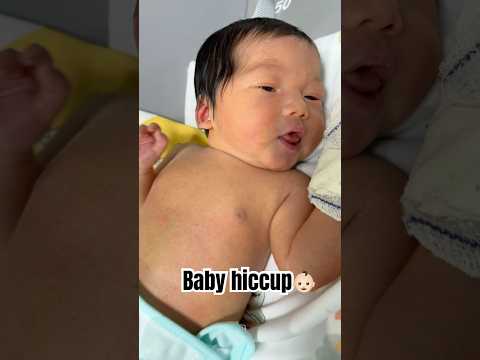 Baby hiccup #shorts