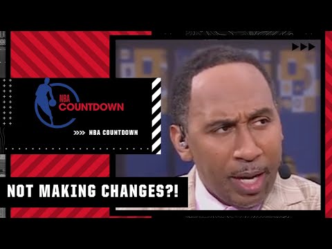 Not making changes? That's NOT going to work, Ime Udoka - Stephen A. Smith | NBA Countdown video clip