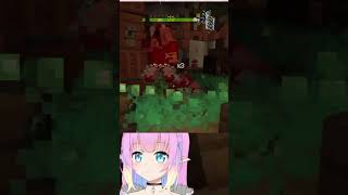 【MINECRAFT】想像以上に足が早かった敵さん。