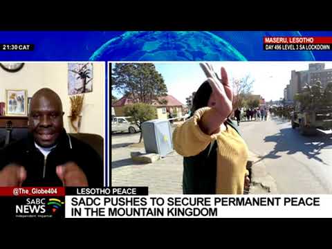 Dikgang Moseneke's intervention in Lesotho ahead of the SADC meeting: Rapelang Radebe