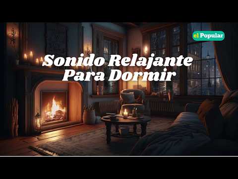 ASMR | Duérmete en Minutos 🔥🌧️ Chimenea y Lluvia para Dormir (8 Horas)