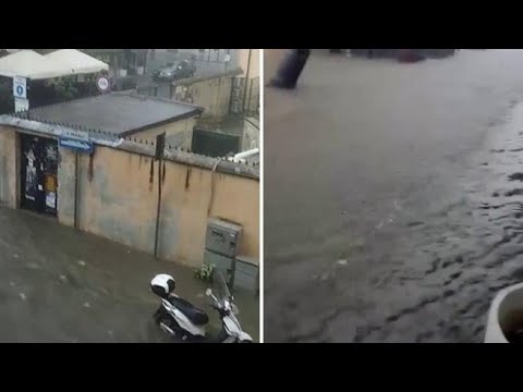 Bomba d’acqua a Follonica: cadono in poco tempo 120 mm di acqua