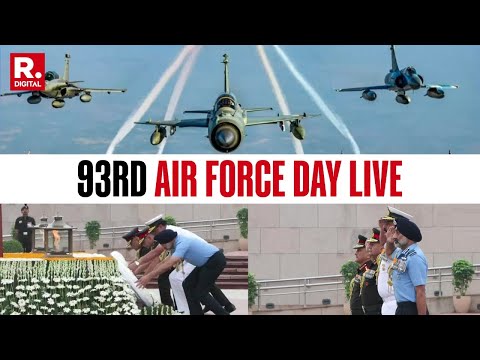 Air Force Day LIVE: CDS Anil Chauhan And Tri-Service Chiefs Pay Tribute At National War Memorial