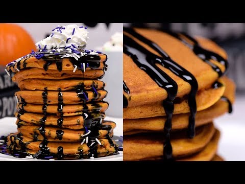 Pumpkin Pancakes Diy Halloween Recipe Videos Fun Food Ideas By So Yummy Recipes