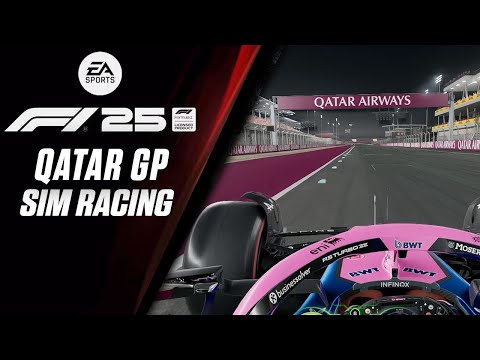 F1 25 | Qatar GP 2025 | Sim Racing | Losail Circuit Walkthrough
