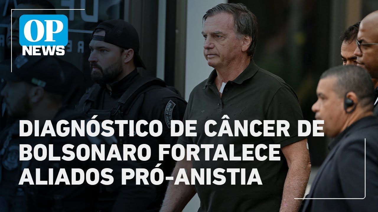 Diagnóstico de câncer de Bolsonaro impulsiona aliados por pedidos de anistia ampla | O POVO News