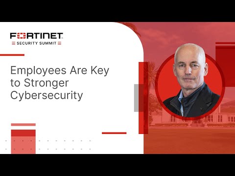 Why Employees Are Key to Stronger Cybersecurity | 2023 Security Summit at the Fortinet Championship