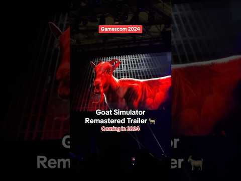 Gamescom 2024: Goat Simulator Remastered is Coming in 2024