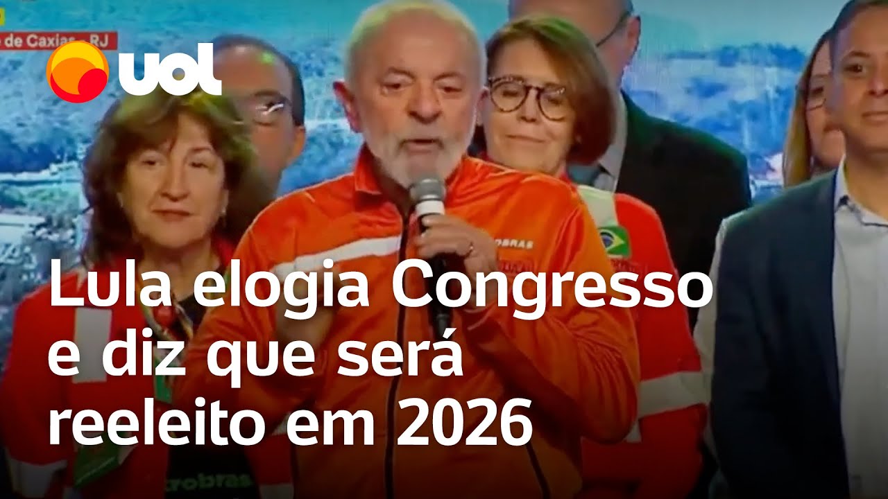 Lula nega guerra elogia Congresso e diz que será reeleito em 2026 veja vídeo