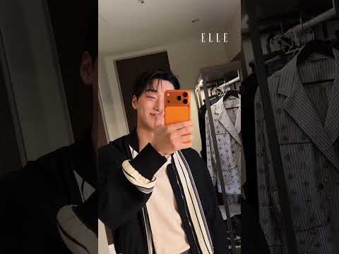 산이랑 같이 돌체앤가바나 쇼장 갈 준비할래? 응 제발 🙏 #ATEEZ #SAN