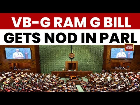 Rajya Sabha Passes VVG Ranji Bill; Opposition Protests Removal of Mahatma Gandhi's Name