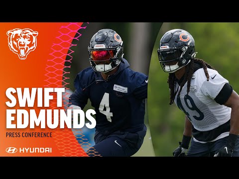 Swift and Edmunds talk team chemistry | Chicago Bears video clip