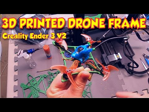 Creality Ender 3 V2 - 3D Printed Drone Frame - Dave C FPV - Microblivion Frame - UCwoy4VUwABe8IOeA-UCmPAA