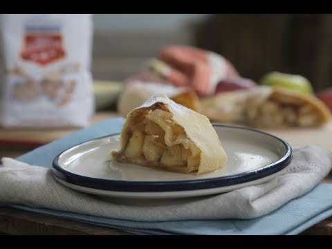 Strudel de manzana- COCINA CON CONEXIÓN - Sonia Ortiz con Juan Farré - UCvg_5WAbGznrT5qMZjaXFGA