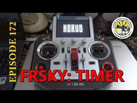 Frsky Horus X12S - Audible Timer - UCq1QLidnlnY4qR1vIjwQjBw