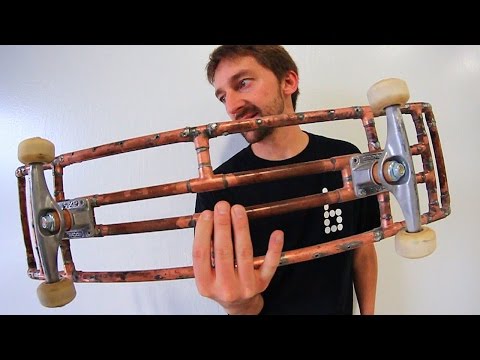 AMAZING COPPER PIPE SKATEBOARD! | YOU MAKE IT WE SKATE IT EP 65 - UC9PgszLOAWhQC6orYejcJlw