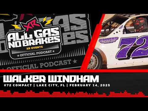 XR All Gas, No Brakes | Walker Windham | February 14, 2025 - dirt track racing video image