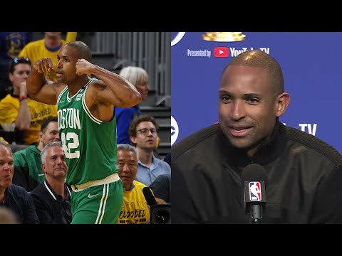 Al Horford & Celtics Speak On His 26 PT Finals Debut! | Celtics vs Warriors video clip