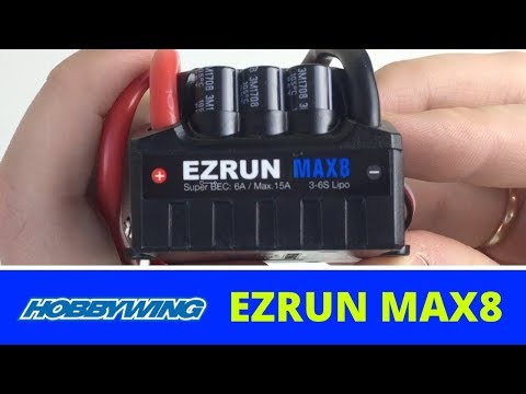 Распаковал и подключил крутой Hobbywing ESC EZRUN MAX8 - UC_tP3l7ENH-QepCz6VgMcwg