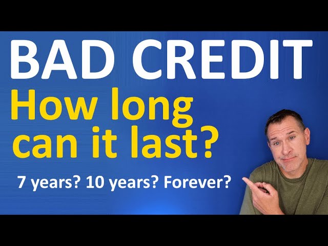 Bankruptcy Stays on Your Credit Report for 7 Years