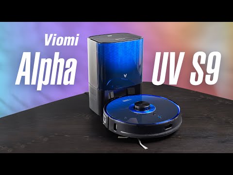 Robot hút bụi lau sàn có làm sạch bằng tia UV: Viomi Alpha UV S9