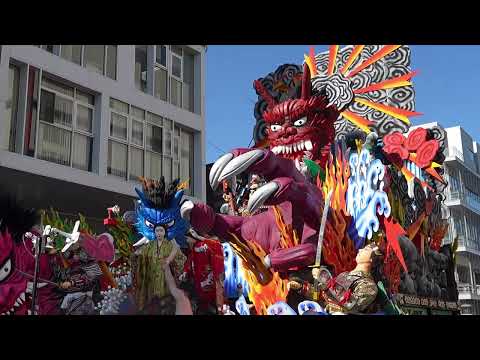 八戸三社大祭2025　きらびやかに山車巡行