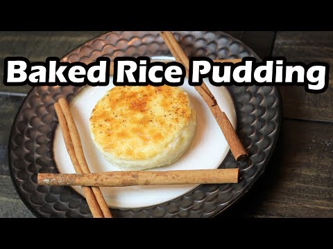 Baked Rice Pudding | Mom's Recipe | Old Fashioned Rice Pudding | Chef Lorious - UCcLQoCK0lq76HqtoqFCLnjg