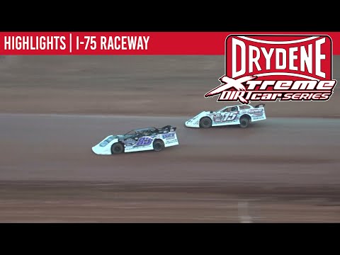 Drydene Xtreme DIRTcar Series Late Models I-75 Raceway December 4, 2021 | HIGHLIGHTS - dirt track racing video image