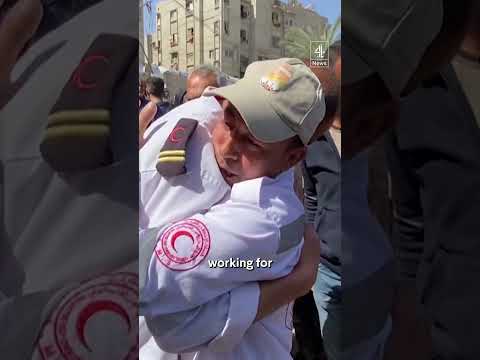 Aid workers found in Gaza mass grave