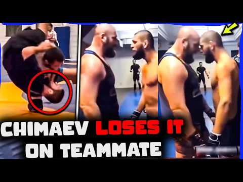 Khamzat Chimaev EXPLODES after Getting SUBMITTED & INJURED in Training, Strickland's Team FIRES BACK