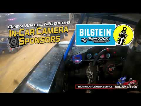 12th #242 Brandon Bollinger - Gateway Dirt Nationals 2021 - Open Wheel Modified In-Car Camera - dirt track racing video image