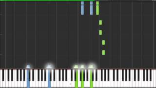 Wolfgang Amadeus Mozart - Twinkle Twinkle Little Star - Synthesia - 100% Speed